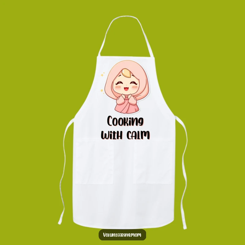 Funny Happy Mom Apron: Cook with Calmness with This Hilarious Gift