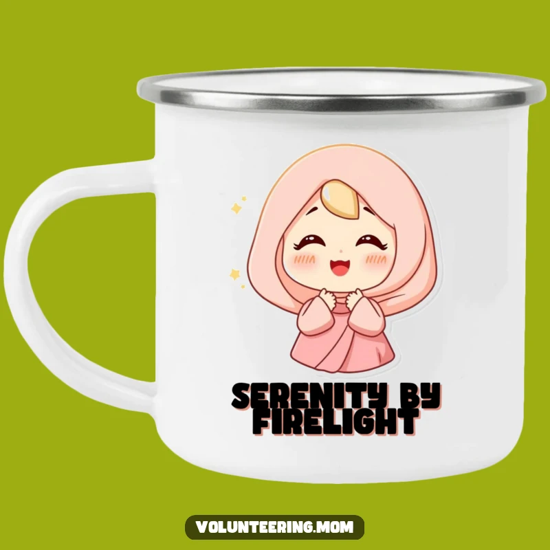Funny Happy Mom Camping Mug: Sip Serenity with This Hilarious Gift
