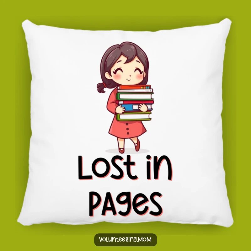 Funny Busy Mom Pillow: Rest Your Head on This Hilarious Book Gift