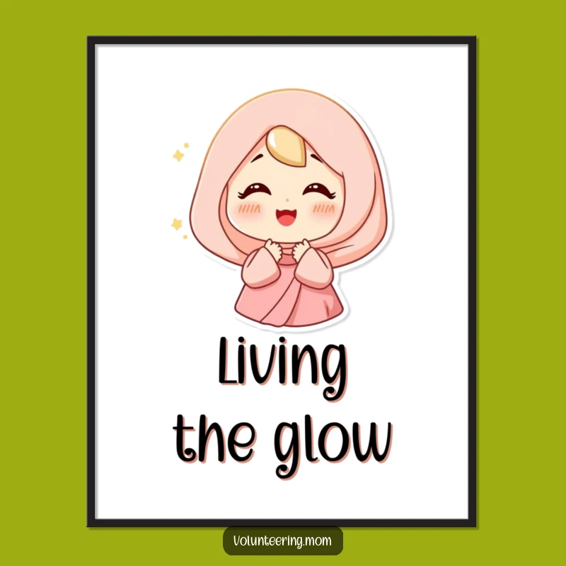 Funny Happy Mom Digital Art: Decorate with Peace and This Hilarious Gift