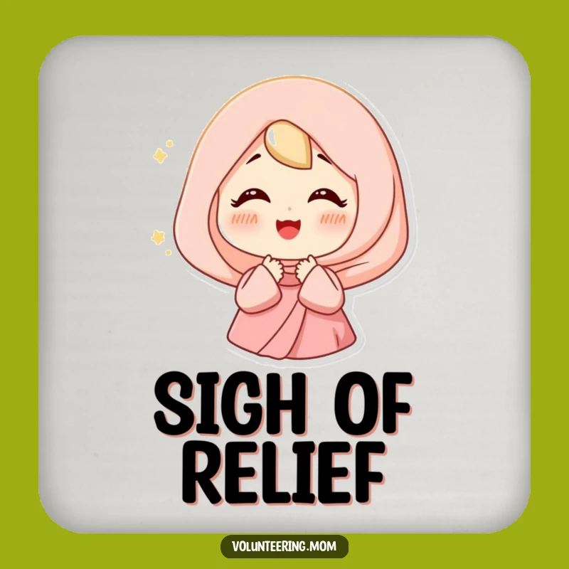 Funny Happy Mom Coasters: Protect Surfaces with This Hilarious Peace Gift