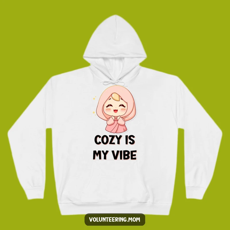 Funny Happy Mom Hoodie: Cozy Up in This Hilarious Serene Gift