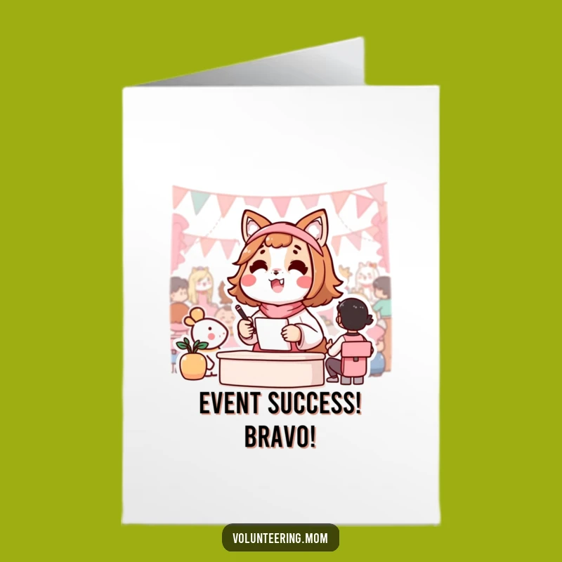 Free Printable Kawaii Mom Congrats Card: Funny DIY Gift for Event Success