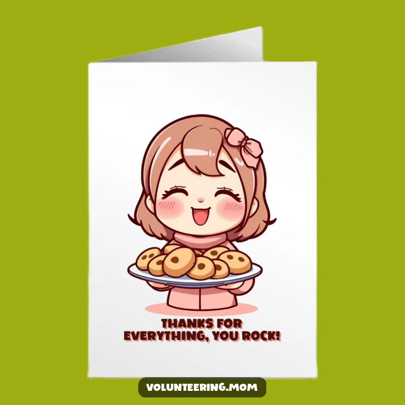 Free Printable Thank You Card: Mom's Baked Goods, Funny Downloadable Gift