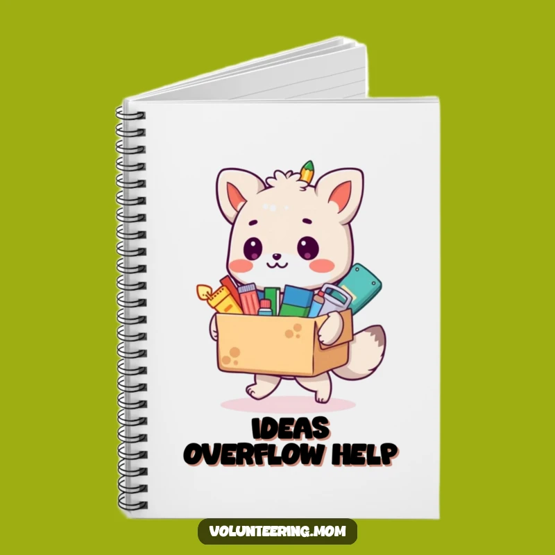 Funny Animal Artist Notebook, Overflowing Art Supplies Journal, Perfect Gift for Writers!