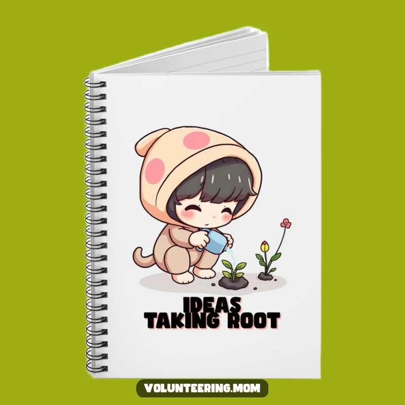 Funny Plant Notebook: Journal Your Growth with Magical Watering